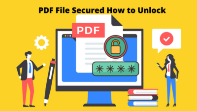 PDF file secured how to unlock