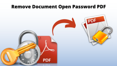 Remove Document Open Password PDF