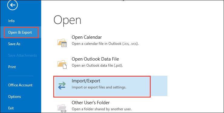 multiple VCF to Outlook