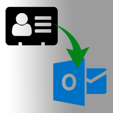 how to import contacts into outlook 2010 from vcard