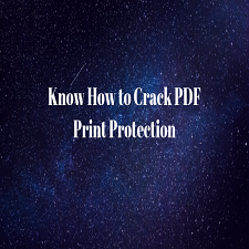 how to crack pdc files