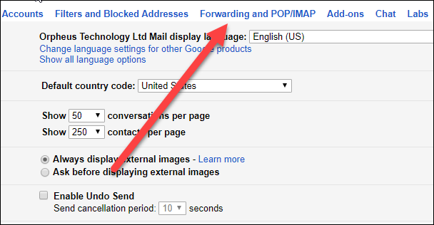 thunderbird mail convert imap to pop server type