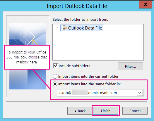 outlook for mac import file