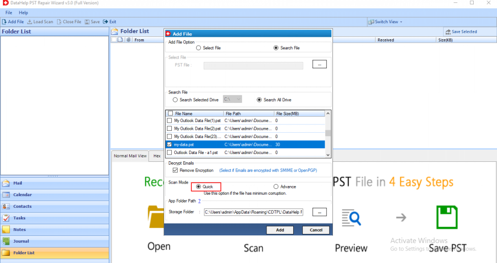 Exsec32 dll невозможно найти в пути outlook