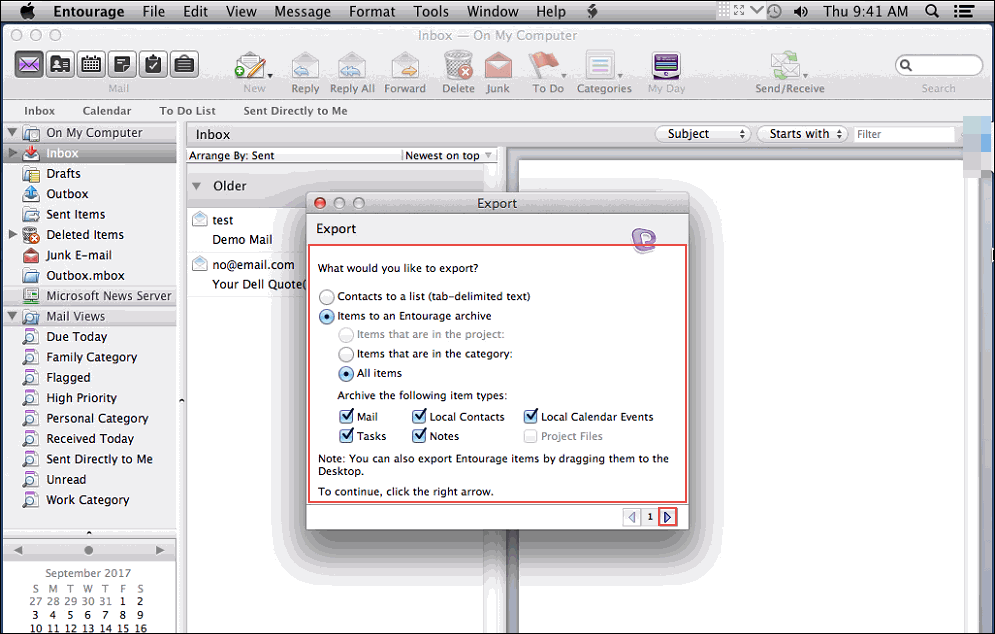 microsoft office for mac 2016 convert entourage