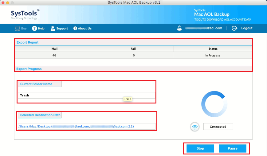 Https mail attachment