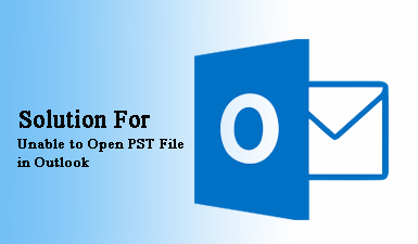 unable to open pst file in outlook 365