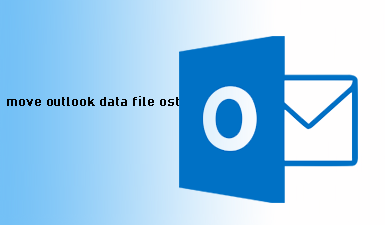 change outlook ost file location