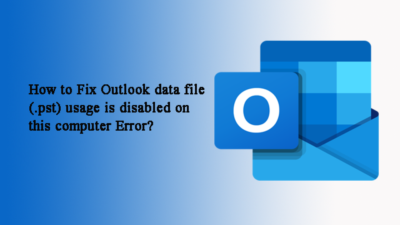 outlook 2016 export to pst unknown error