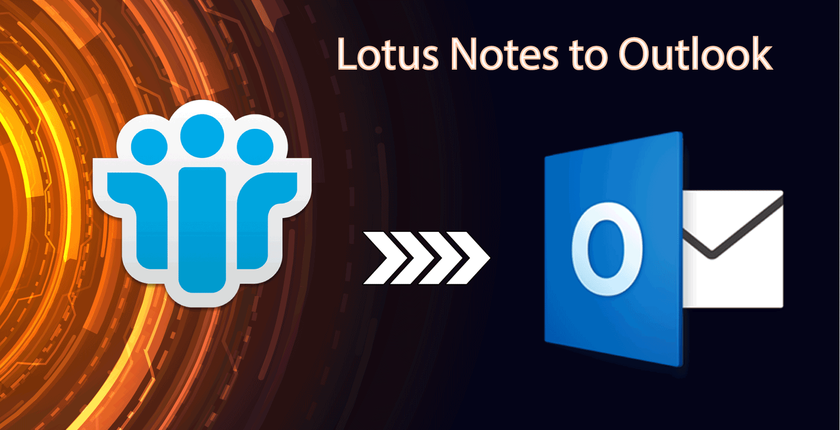 Lotus Notes в Outlook