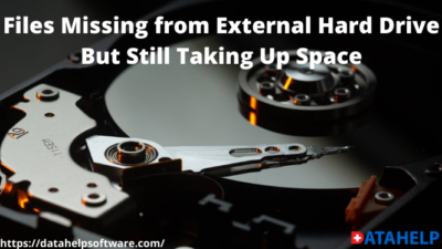 Files Missing from External Hard Drive But Still Taking Up Space