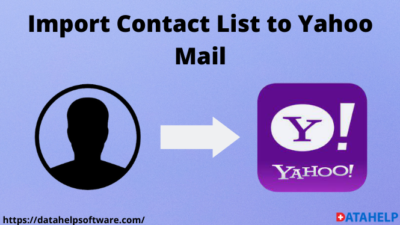 Import Contact List to Yahoo Mail