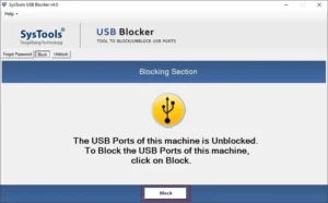 block of the USB Port