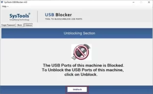 unblock the USB