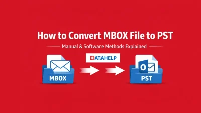How to Convert MBOX File to PST