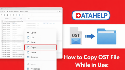 how to copy ost file while in use best methods