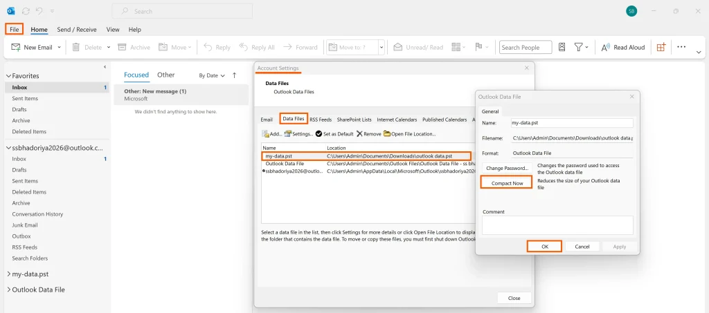How to Reduce PST File Size Safely