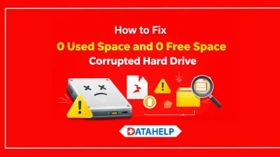 How to Fix 0 Used Space and 0 Free Space Corrupted Hard Drive