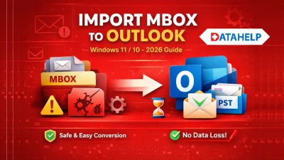 How to Import MBOX to Outlook Guide
