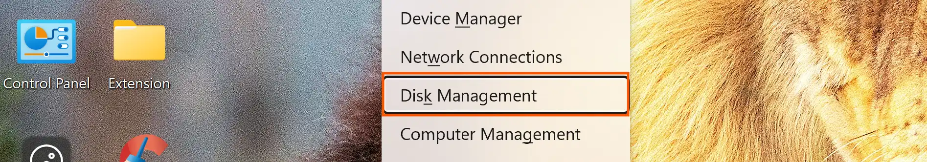 click-disk-management