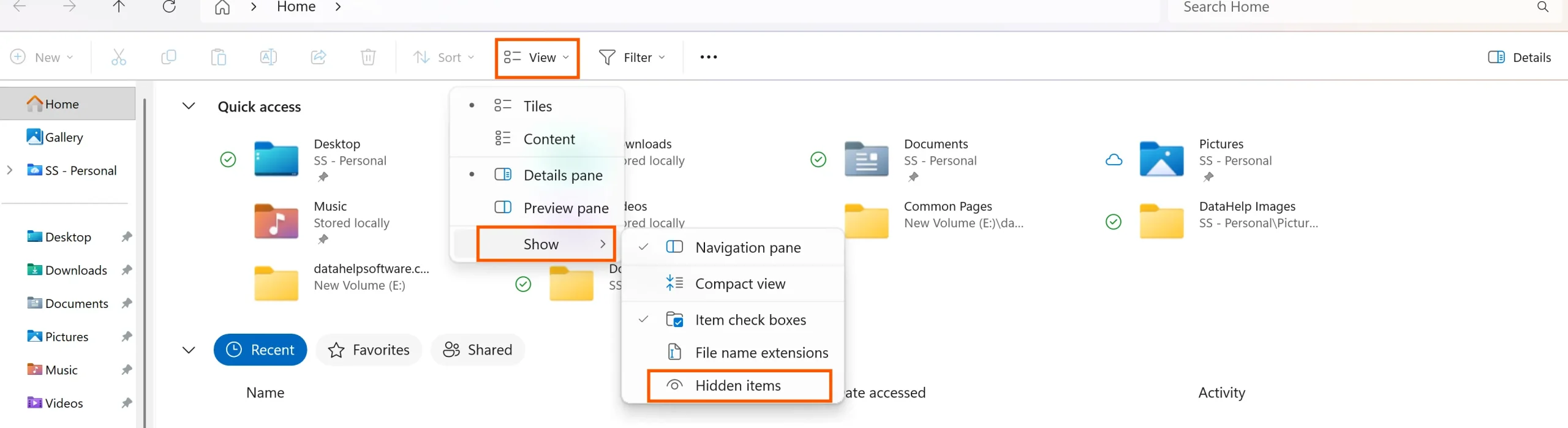 Hidden Files