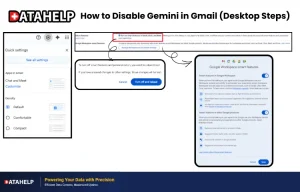 Hot to deactivate Gemini in Gmail