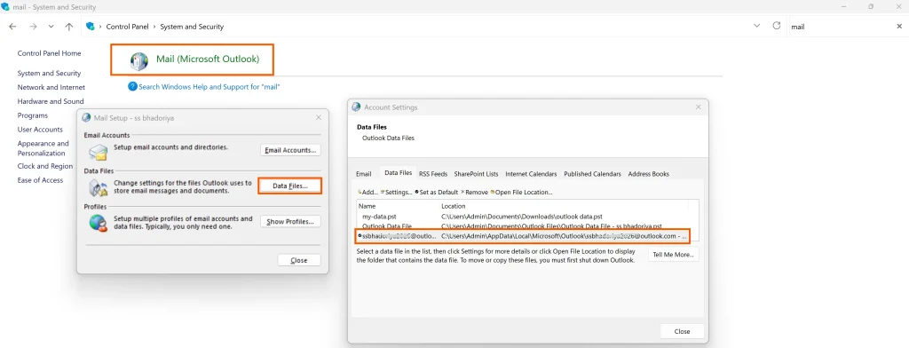 How to Find Where Your Outlook Data Is Stored