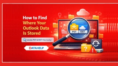 How to Find Where Your Outlook Data Is Stored