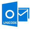 save file in unicode pst