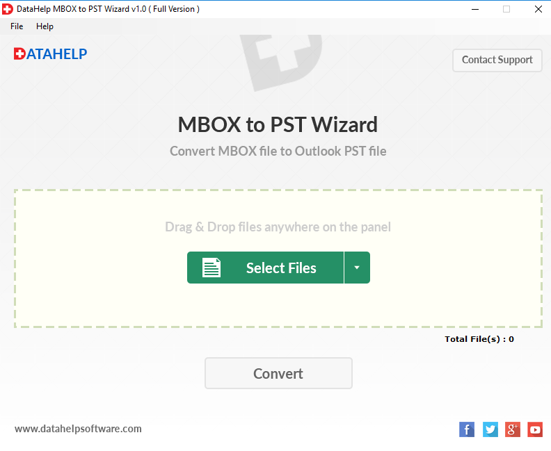 Launch Application MBOX To PST