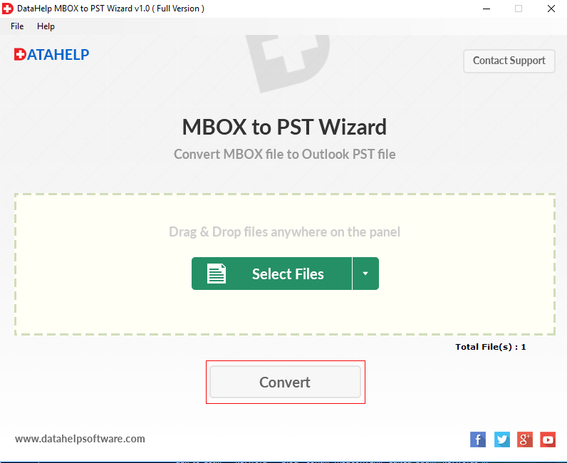 microsoft mbox to pst converter