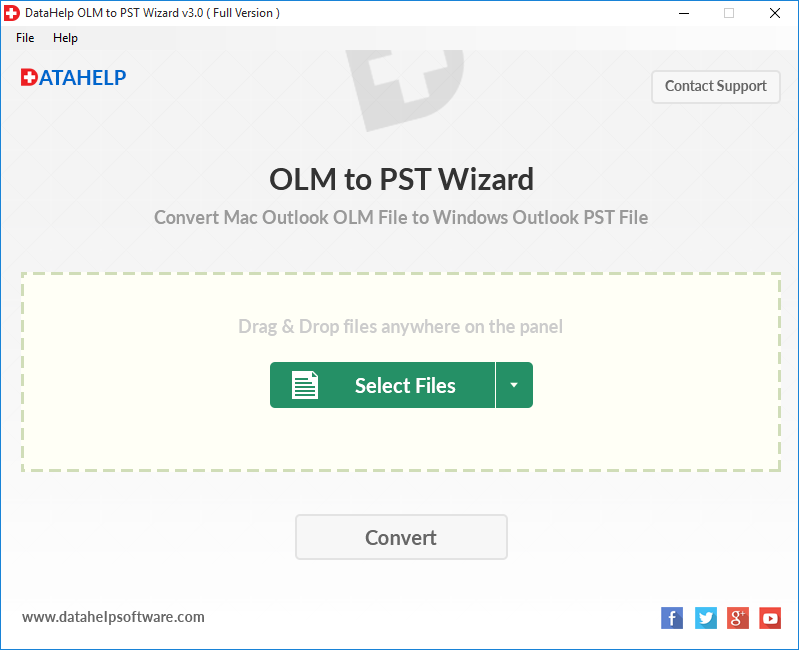 OLM to PST converter