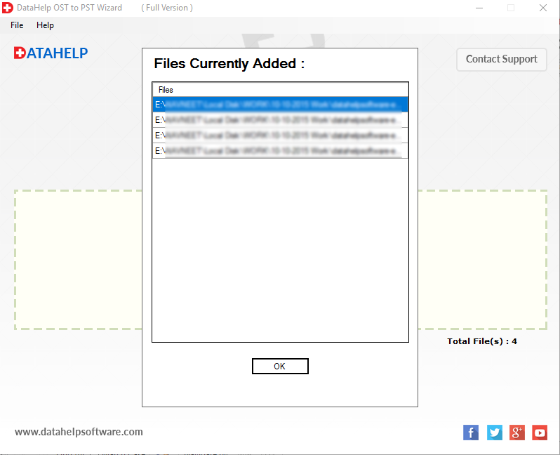 datahelp ost to pst converter tool