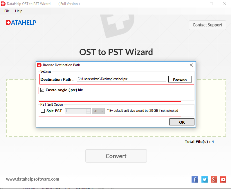Phần mềm chuyển file OST sang PST Full crack