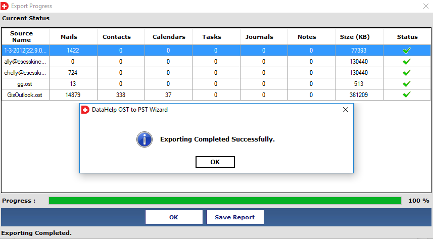 OST files to Outlook 